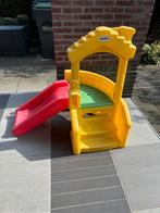 Little tikes speelhuisje met glijbaan, Ophalen, Zo goed als nieuw, Kunststof
