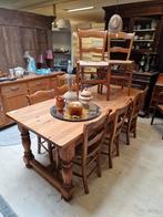 Rieten stoelen (8 stuks), Ophalen, Riet of Rotan, Bruin, Zo goed als nieuw