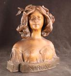 Terracotta Goldscheider buste, Antiek en Kunst, Kunst | Beelden en Houtsnijwerken, Ophalen of Verzenden