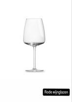 Rode Wijnglazen - 40 stuks, Ophalen, Zo goed als nieuw, Glas
