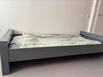 Woood bed Dennis grijs 1 persoons bed 200x90, Ophalen, Zo goed als nieuw, 180 cm of meer, 85 tot 100 cm