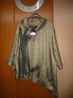 Ozai n ku Shirt Nieuw met prijsk 175,00 maat xxl/46/48, Verzenden, Nieuw, Maat 46/48 (XL) of groter, Zwart