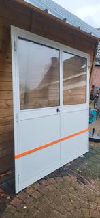 Aluminium openslaande deuren met glas, Doe-het-zelf en Verbouw, Deuren en Horren, Ophalen, Nieuw, 120 cm of meer, 215 cm of meer
