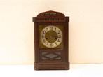 Houten klok 37859, Huis en Inrichting, Woonaccessoires | Klokken, Ophalen of Verzenden, Gebruikt, Wandklok
