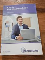 Kennis Bedrijfsadministratie Theorieboek, Ophalen of Verzenden, Zo goed als nieuw, MBO, A. Bakker