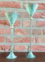 vintage kelk bekers op hoge voet, volgnr 54, Ophalen of Verzenden