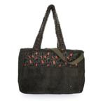 Shopper Mandy Teddy panter (advr 43), Sieraden, Tassen en Uiterlijk, Tassen | Damestassen, Ophalen of Verzenden, Nieuw, Groen