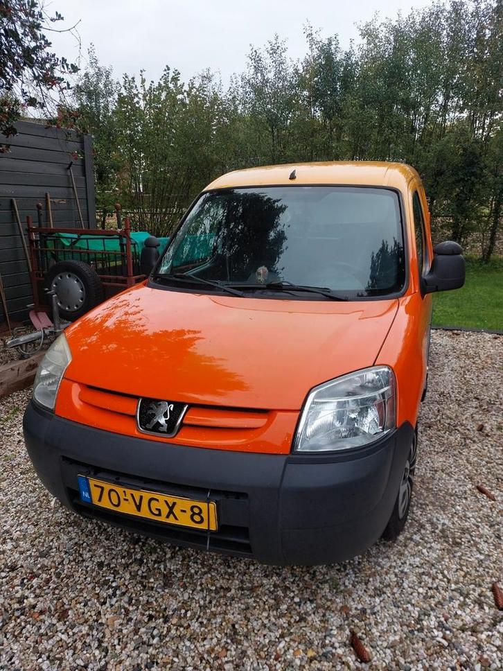 Peugeot Partner 1.6 HDI 2007 minicamper export bestelauto, Auto's, Bestelauto's, Particulier, Peugeot, Diesel, Handgeschakeld