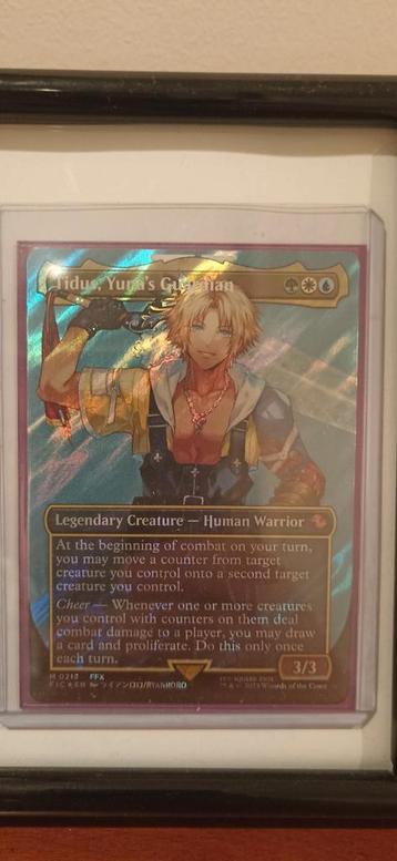 Tidus, Yuna's Guardian Surge Foil - Final Fantasy MTG beschikbaar voor biedingen