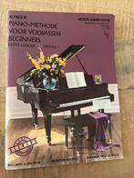 Alfred’s piano methode voor volwassen beginners niveau 1, Muziek en Instrumenten, Bladmuziek, Ophalen, Overige genres, Les of Cursus