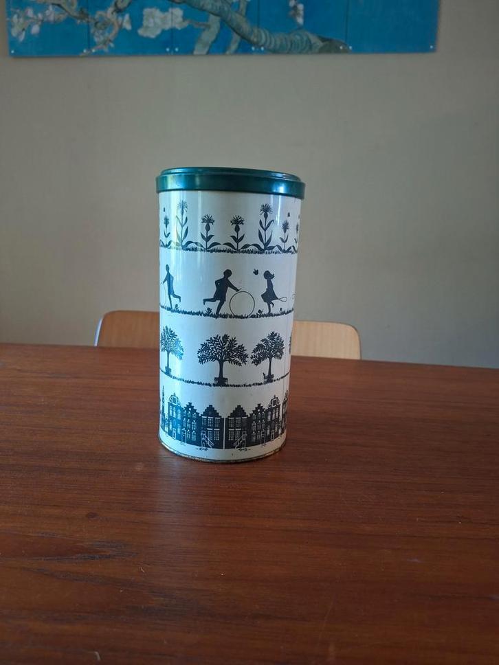 Tomado Retro Trommel blik, Huis en Inrichting, Keuken | Servies, Gebruikt, Overige typen, Overige stijlen, Overige materialen