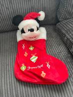 Kerstsok van kerst Mickey Mouse uit Disneyland resprt Paris, Verzamelen, Ophalen of Verzenden, Mickey Mouse, Zo goed als nieuw