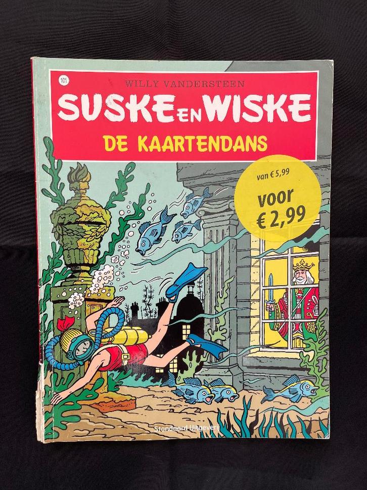 Suske en Wiske – De Kaartendans. 1e druk 2011, Boeken, Stripboeken, Gelezen, Eén stripboek, Ophalen of Verzenden