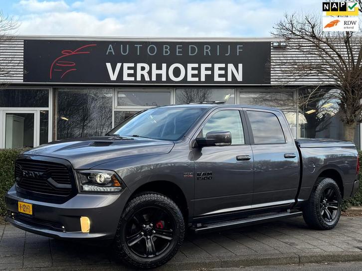 Dodge Ram 1500 5.7 V8 CREW CAB 6'4 - PANORAMADAK - STOEL VER, Auto's, Dodge, Bedrijf, Te koop, RAM 1500, ABS, Achteruitrijcamera