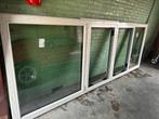 Groot pvc raam venster 365x130, Doe-het-zelf en Verbouw, Glas en Ramen, Nieuw, Ophalen