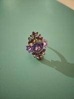Michal Negrin, vintage ring , verstelbaar, serie 1-1, Overige materialen, Verzenden, Zo goed als nieuw, 17 tot 18