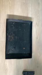 Dienblad, Ophalen of Verzenden, Gebruikt, Rechthoekig, Metaal