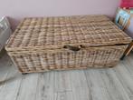 Grote rieten opbergmand / speelgoedkist, Huis en Inrichting, Woonaccessoires | Kisten, Ophalen, Minder dan 50 cm, Gebruikt, 100 tot 150 cm