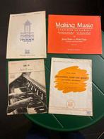 Diverse bladmuziek voor piano en andere instrumenten, Gebruikt, Overige genres, Les of Cursus, Ophalen of Verzenden