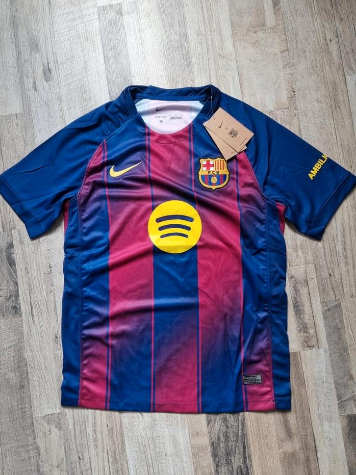 Barcelona Thuis Shirt 25/26 Nieuw met labels, Sport en Fitness, Voetbal, Zo goed als nieuw, Shirt, Ophalen of Verzenden