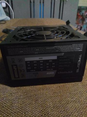 Nieuwe pc voeding 600 watt. beschikbaar voor biedingen