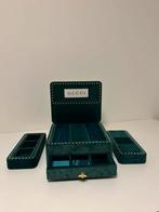 Originele Gucci Sieraden / Horloge Display – Velvet Groen, Ophalen of Verzenden, Zo goed als nieuw, Groen