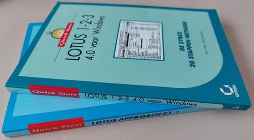 Quick Start Lotus Approach boeken - Sybex 20 stappen methode, Boeken, Studieboeken en Cursussen, Zo goed als nieuw, Ophalen