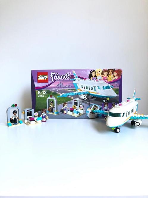 Heartlake privéjet 41100 - Lego friends, Kinderen en Baby's, Speelgoed | Duplo en Lego, Gebruikt, Lego, Complete set, Ophalen of Verzenden