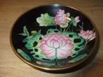 Chinees bord met lotusbloem wandbord, Antiek en Kunst, Ophalen of Verzenden