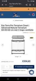 Exo terra terrariums, 3 stuks, 3 maten, Dieren en Toebehoren, Reptielen en Amfibieën | Toebehoren, Ophalen, Zo goed als nieuw