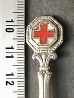 lepel, Rode kruis, type 3, emaille (A2, Verzenden, Gebruikt