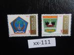 indonesie - provincie wapen schilden / postfris 1982(xx-111), Postzegels en Munten, Postzegels | Azië, Ophalen of Verzenden, Postfris