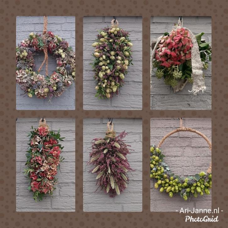 Landelijke groendecoraties, toef, krans, boeketje, Huis en Inrichting, Woonaccessoires | Overige, Nieuw, Ophalen of Verzenden