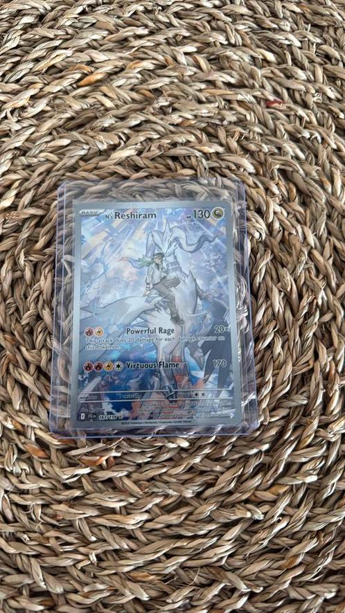 Reshiram 167/159 Journey Together, Hobby en Vrije tijd, Verzamelkaartspellen | Pokémon, Zo goed als nieuw, Losse kaart, Ophalen of Verzenden
