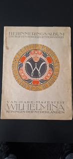 Herinneringsalbum Wilhelmina Veertigjarig Regeringsjubileum, Ophalen of Verzenden