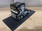 TEKNO SCANIA SUPER TIEFENTHALER BLACK BERRY, Ophalen of Verzenden, Zo goed als nieuw, Bus of Vrachtwagen, Tekno
