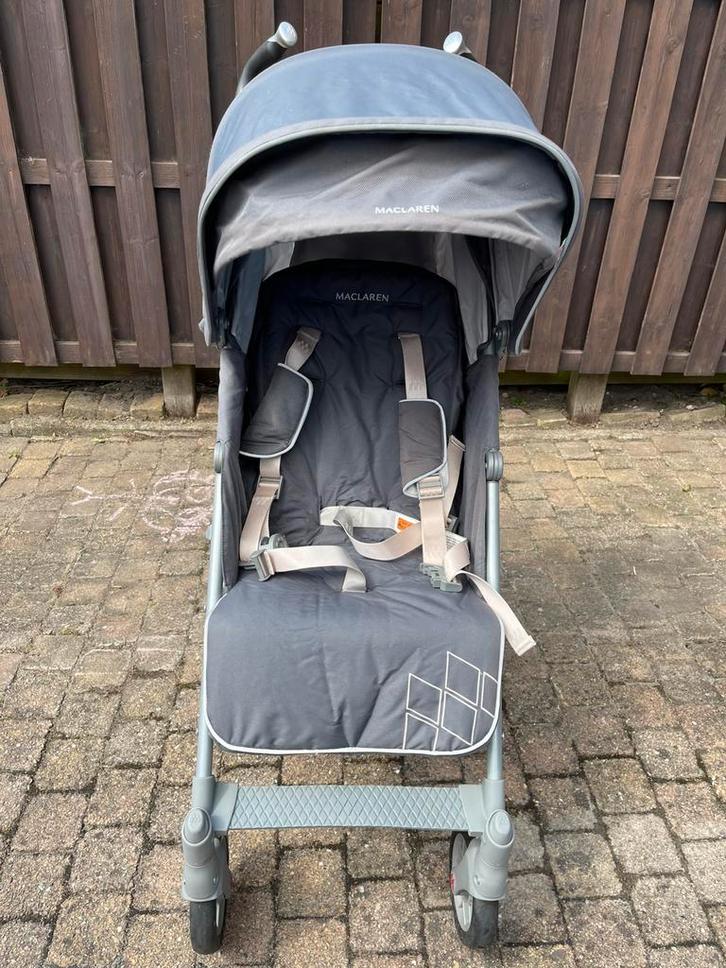 Maclaren Techno XT buggy – Licht, compact & comfortabel, Kinderen en Baby's, Buggy's, Zo goed als nieuw, Maclaren, Verstelbare rugleuning