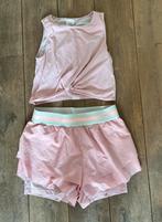 Set Stronger short en cropped shirt roze, Ophalen of Verzenden, Zo goed als nieuw, Maat 36 (S), Roze