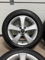 15” INCH ORIGINEEL VOLKSWAGEN POLO WINTERSET 5X100 VELGEN, 15 inch, Banden en Velgen, 185 mm, Winterbanden