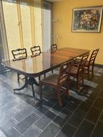 Heldense exclusieve mahoniehouten eettafel met 6 stoelen, Ophalen