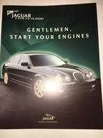 4x Jaguar S-Type V6 Sport + Executive + V8 brochures folders, Ophalen of Verzenden, Zo goed als nieuw, Overige merken