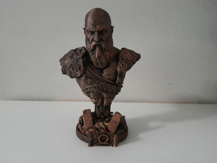 nieuwe buste van kratos van het spel god of war, Verzamelen, Poppetjes en Figuurtjes, Nieuw, Ophalen of Verzenden