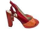 Orange sandalen van Geox maat 41 (19723), Kleding | Dames, Verzenden, Oranje, Sandalen of Muiltjes