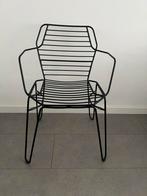 Metaal stoel zwart, Ophalen, Zwart, Zo goed als nieuw, Metaal