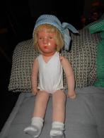 prachtig antiek kathe kruse  zit popje jaren 1950, Ophalen of Verzenden