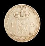 1 Gulden 1892 Wilhelmina - zilver, Zilver, Koningin Wilhelmina, 1 gulden, Ophalen of Verzenden