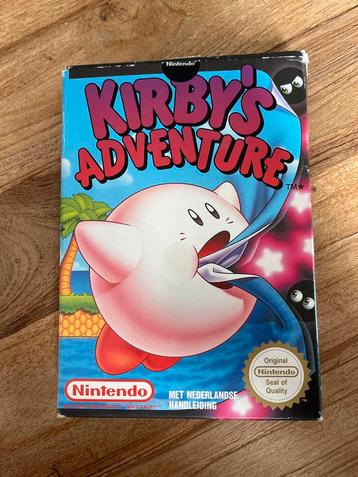 Kirby's Adventure NES Compleet beschikbaar voor biedingen