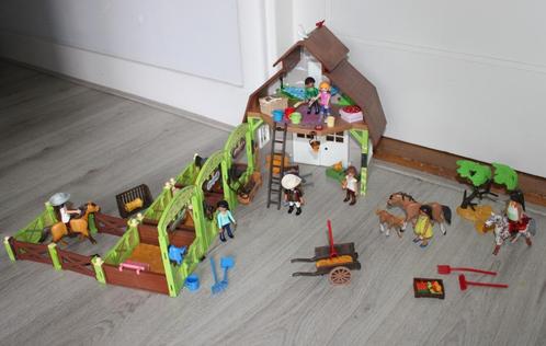 uitgebreide set lucky spirit serie de schuur en extra sets, Kinderen en Baby's, Speelgoed | Playmobil, Zo goed als nieuw, Complete set