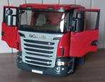 Bruder Scania Lowline cabine rood-grijs t.b.v. Tamiya, Ophalen of Verzenden, Zo goed als nieuw