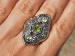 Vanoli 925 zilveren ring met peridot maat 18, Daiva1973@hotmail.com, 18 tot 19, Vanoli, Amsterdam